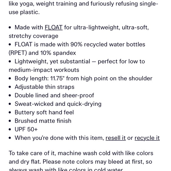 Black Bralette by Girlfriend Collective - Picture 8 of 8